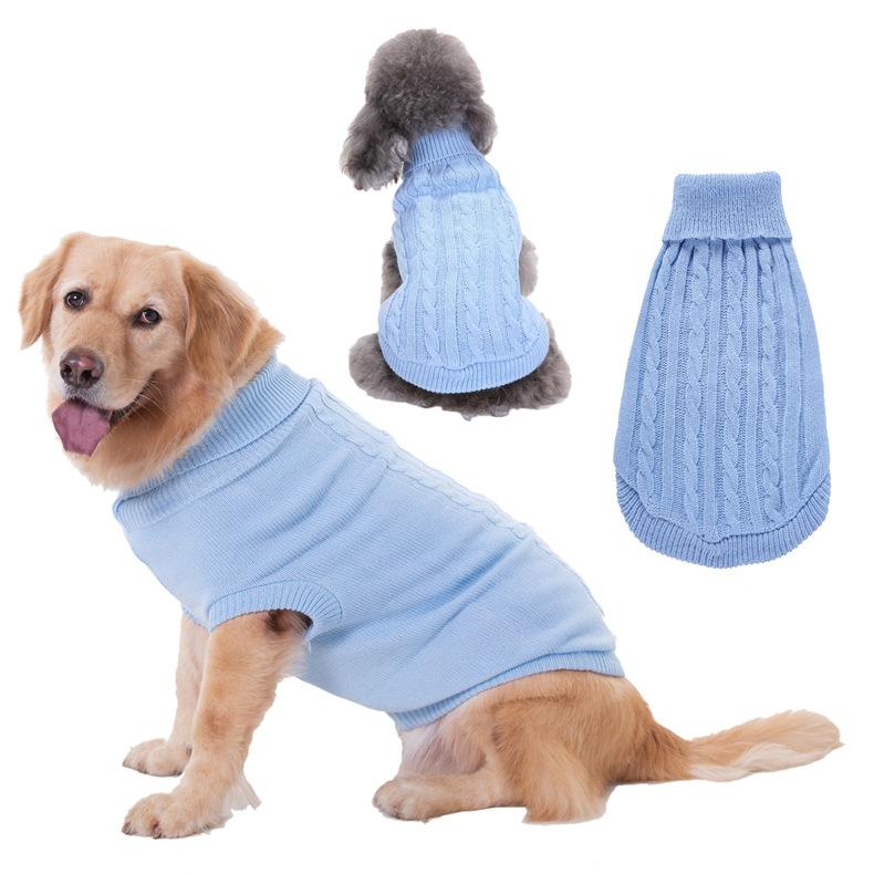 High-necked Warm Sweater
